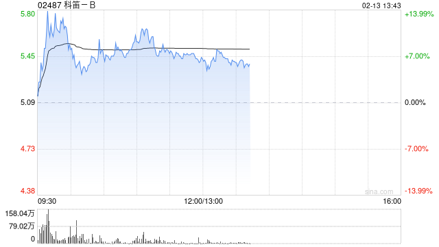 科笛-B午前涨超6% 机构称短期毛发及妆品增势驱动收入增长