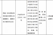 违规挪用信托财产 原安信信托副董事长被取消董事、高级管理人员任职资格三年
