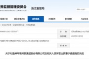 违规使用募集资金！盈峰环境及相关责任人被出具警示函