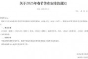 沪深交易所最新发布！1月28日至2月4日休市