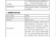 富达基金两个月内再有高管变动：黄小薏卸任董事长，李少杰接任
