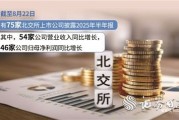 北交所上市公司整体盈利韧性强 75家已披露半年报的企业中，69家公司归母净利润为正，占比超九成