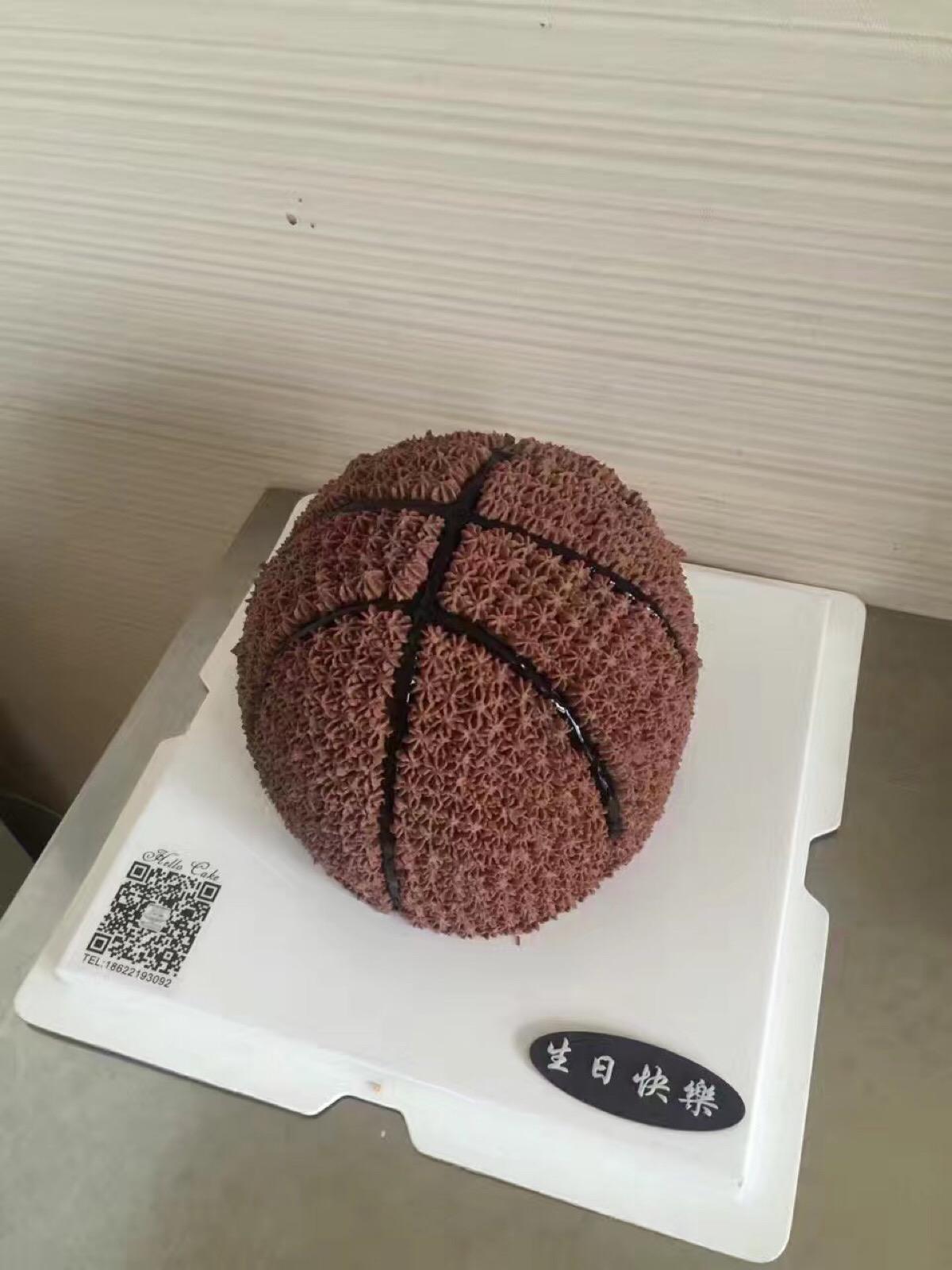 男士蛋糕球赛(生日蛋糕男生篮球)